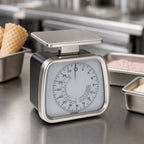 Thumbnail image #4 for Taylor Precision TP32 Compact Analog Portion Control Ice Cream Scale, 32 oz Capacity, 1/4 oz Graduations, Angled Fixed Dial