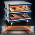 Thumbnail image #4 for Hatco Glo-Ray Designer Slant Dual-Shelf Countertop Hot Food Display Warmer, 48-Inch, 3380W