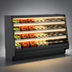 Thumbnail image #4 for Fusion® GHSS652HLB 75-3/8-Inch Open Front Heated Self-Service Hot Food Display Case with 3 Solid Heated Shelves