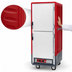 Thumbnail image #4 for Metro C5 3 Series Mobile Full-Height Moisture Holding and Proofing Cabinet with Dutch Insulated Aluminum Doors and Red Insulation Armour