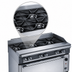 Thumbnail image #4 for Vulcan V Series 12-Inch Heavy Duty Gas Range with 2 Open Burners and Cabinet Base