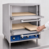 Thumbnail image #5 for Bakers Pride HearthBake Series Two-Compartment Countertop Electric Pizza/Pretzel Oven with 4 Cordierite Hearth Decks