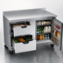 Thumbnail image #4 for Beverage-Air 60-Inch Two-Section Worktop Refrigerator with 2 Drawers and 1 Door