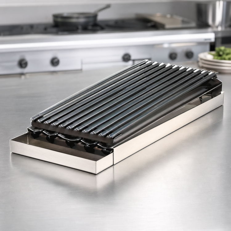 Product image #4 for Rocky Mountain Portable Range Top Broiler, 12 x 24 Inch, 2-Burner Coverage