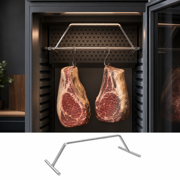 Product image #4 for DRY AGER Stainless Steel Meat Saddle Hanger for UX 750 PRO (S) Curing Cabinet