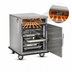 Thumbnail image #4 for Mobile Slim-Line Heated Holding Cabinet with 5 Pair Universal Tray Slides