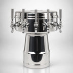 Thumbnail image #4 for Micro Matic USA MTB-5PSSKR 5-Faucet Countertop Glycol-Cooled Mushroom Draft Beer Tower, Polished Stainless Steel