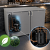 Thumbnail image #4 for Glastender C1SL48 One-Zone Side-Serviced Low-Profile Self-Contained Back Bar Cooler, 48 Inch, Two-Section