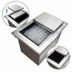Thumbnail image #4 for BK Resources Drop-In Ice Bin with Sliding Cover, 28 x 18 Inches, 304 Stainless Steel