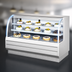 Thumbnail image #5 for Turbo Air Full-Service Curved Glass Refrigerated Bakery Display Case, 72 1/2-Inch Wide, 23.2 Cu. Ft., Self-Contained, R-290
