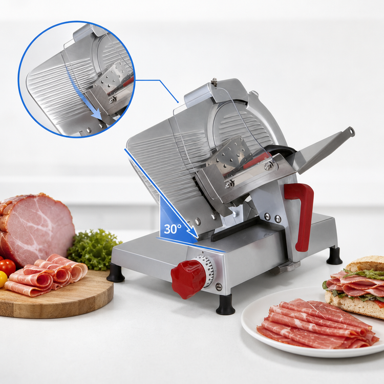 Product image #4 for Axis AX-S10 Ultra 10-Inch Manual Gravity Feed Countertop Meat Slicer