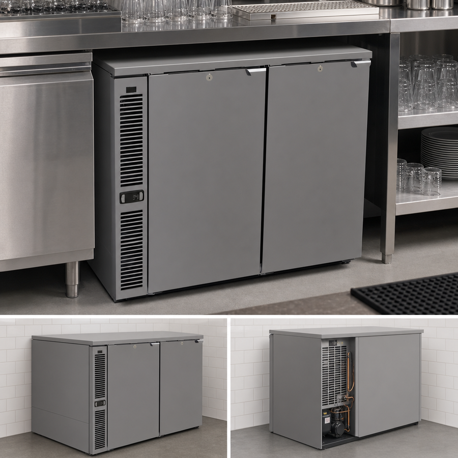 Side-Serviced, Low-Profile Design