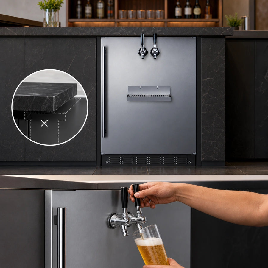 Front Tap Dispensing
