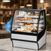 Thumbnail image #5 for True 36-1/4-Inch Curved Glass Refrigerated Bakery Display Case with Glass Ends, Stainless Steel Exterior, White Interior