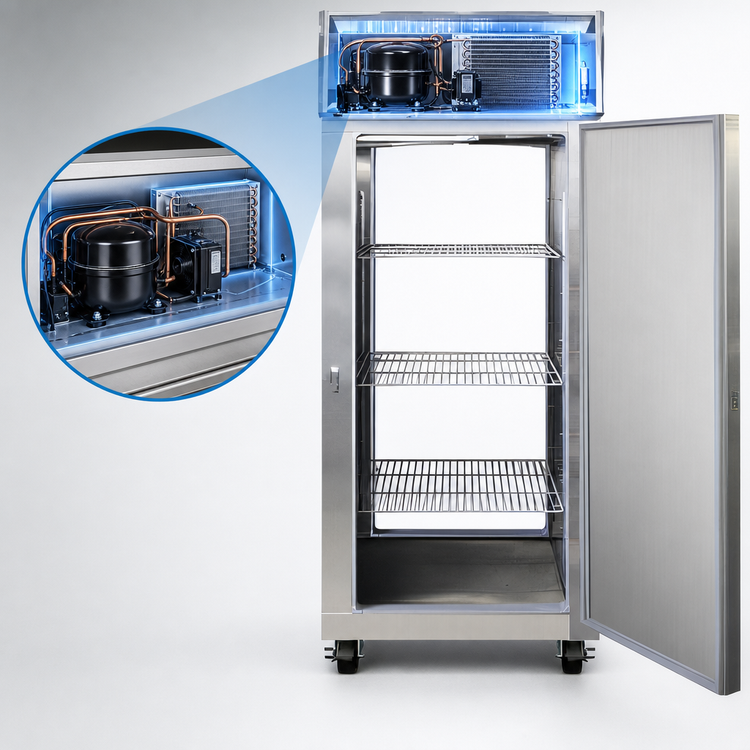 Product image #4 for Continental Refrigerator 1FXNSAPT Extra-Wide Pass-Thru One-Section Commercial Freezer