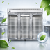 Thumbnail image #4 for Continental Refrigerator 3FENSAGD 82-1/4