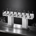 Thumbnail image #4 for Extra High Back-to-Back Bridge Tee Countertop Glycol-Cooled Draft Beer Tower, 16 Faucets, Stainless Steel