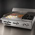 Thumbnail image #4 for Garland Cuisine Series 36-Inch Heavy Duty Gas Combination Top Range, Modular Top with 2 Open Burners and 24-Inch Griddle