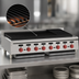Thumbnail image #4 for Wolf Achiever Radiant Countertop Charbroiler, 46-7/8 Inch, 8 Burners, 136,000 BTU