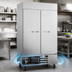 Thumbnail image #4 for Beverage Air Horizon Series Two-Section Bottom Mount Reach-In Freezer, 44 Cu. Ft., Solid Doors