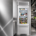 Thumbnail image #4 for True Residential 30-Inch Upright Refrigerator/Freezer Column with Bottom Freezer, Stainless-Framed Glass Door, and Ice Maker