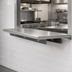 Thumbnail image #4 for Advance Tabco Pass-Thru Shelf, 96 Inch W x 18 Inch D, Bull Nose Front and Rear, Stainless Steel