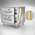 Thumbnail image #4 for Eagle RedHots Freestanding Narrow 2-Drawer Warming Drawer, 120V