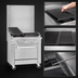 Thumbnail image #4 for Southbend Platinum Heavy Duty 18-Inch Gas Sectional Full-Width Charbroiler with Cabinet Base