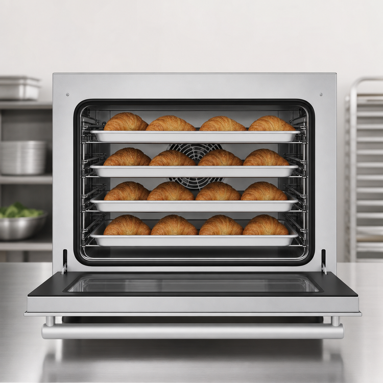 Product image #4 for KoolMore Countertop Half-Size Convection Oven with 4 Racks, 2.3 Cu. Ft., 208-240V