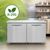 Thumbnail image #4 for Continental Refrigerator DF48N-U Designer Line 48