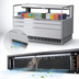 Thumbnail image #4 for Turbo Air 58.75-Inch Low-Profile Horizontal Open Display Merchandiser with Self-Contained Refrigeration and Sliding Rear Glass Doors