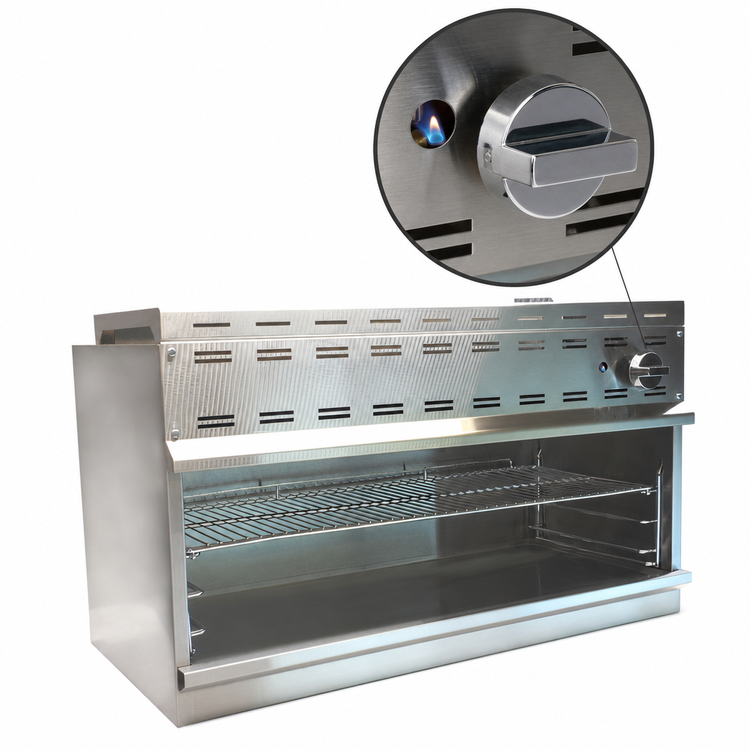 Product image #4 for Comstock-Castle CCCM-36 36-Inch Countertop Gas Cheesemelter with Infrared Burners