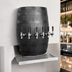 Thumbnail image #4 for Glastender Oak Barrel Wall-Mount Glycol-Cooled Draft Dispensing Tower with 5 Stainless Steel Faucets