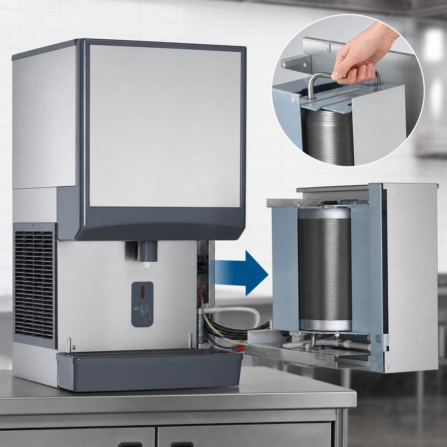 Removable Water-Cooled Icemaker