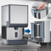 Thumbnail image #4 for Symphony Plus 50CI414W-SI Countertop Ice-Only Dispenser with 50 lb. Storage and 425 lb. Chewblet Ice Production