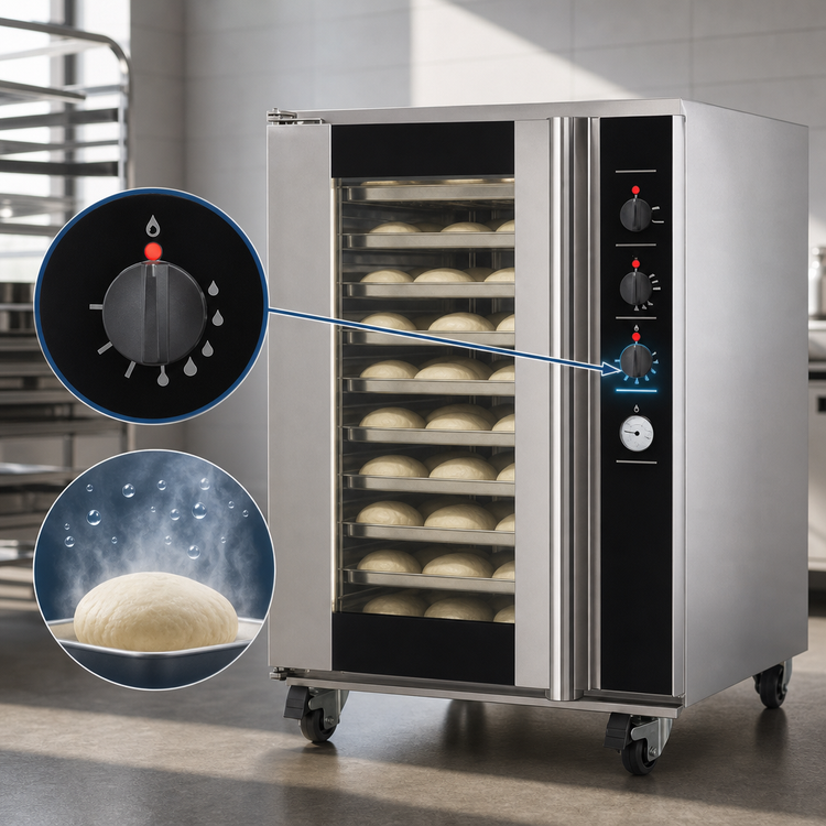 Product image #4 for Turbofan P8M Proofer/Holding Cabinet with Glass Door, 8 Full-Size or 16 Half-Size Pans
