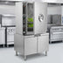 Thumbnail image #3 for Crown DC-2 Two Compartment Direct Steam Pressure Steamer with Cabinet Base