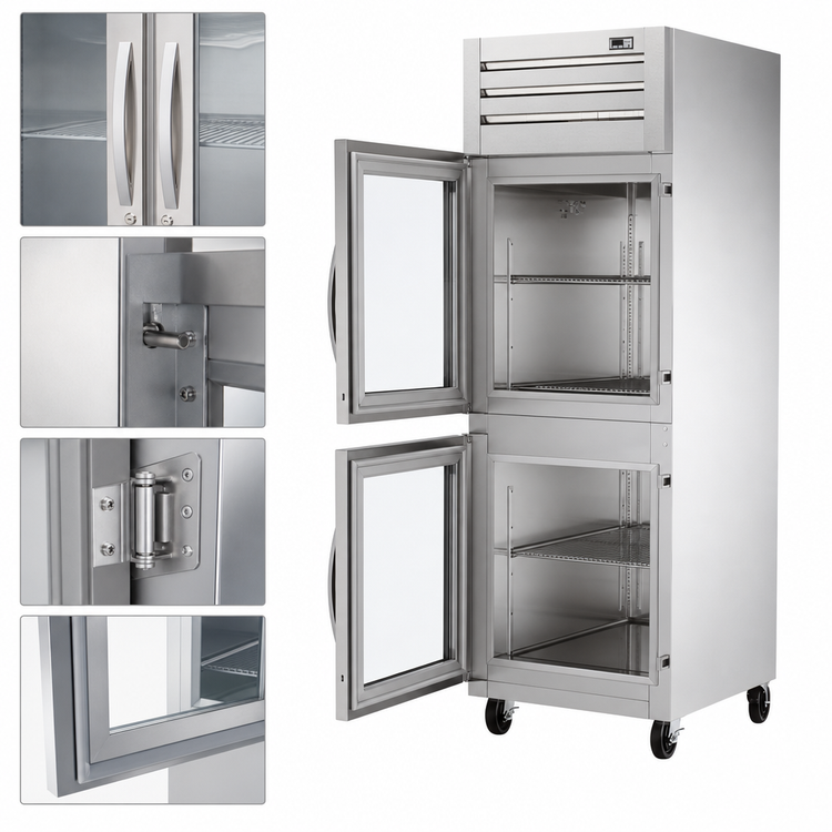 Product image #4 for True SPEC SERIES 27.5-Inch Wide Reach-In Heated Holding Cabinet with 2 Half-Height Glass Swing Doors