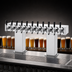 Thumbnail image #4 for Perlick 12-Faucet Bridge Tee Countertop Glycol-Cooled Draft Beer Tower, Polished Chrome