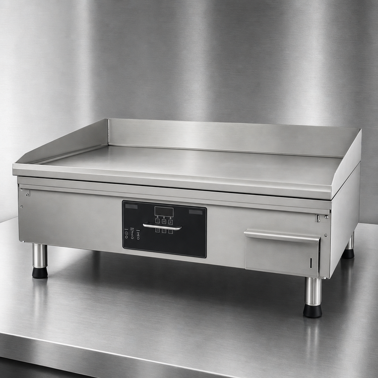 Product image #4 for AccuTemp AccuSteam 36-Inch x 30-Inch Electric Steam-Heated Countertop Griddle, Digital Controls, 480V/3-Phase