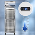 Thumbnail image #4 for Continental Refrigerator 1FSNSAGDHD One-Section Shallow Depth Display Freezer with Half Hinged Glass Doors
