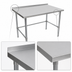 Thumbnail image #4 for John Boos Stallion 144 Inch x 24 Inch Stainless Steel Work Table with 1-1/2 Inch Rear Riser