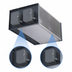 Thumbnail image #4 for Berner Industrial Series IDC14-2078E Heated Electric Direct Drive Air Curtain, 78-Inch Wide, Dual 1 HP Motors
