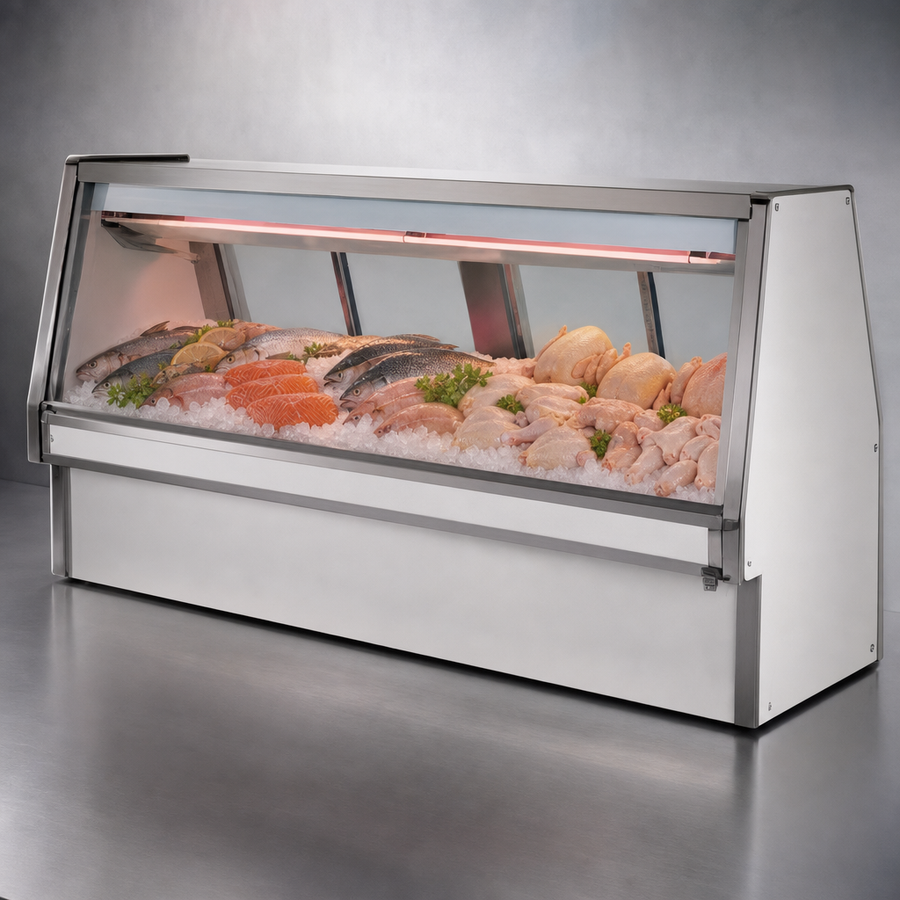 Double Duty Fish and Poultry Display