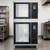 Thumbnail image #4 for Blodgett INVOQ Double-Stacked Electric Boilerless Combi Oven Steamer, 62BLE Over 102BLE, 16-Pan Capacity