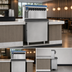 Thumbnail image #4 for Follett Vision VU155B8RL Low Profile Ice and 8-Valve Beverage Dispenser with Right Side Ice Chute
