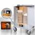 Thumbnail image #4 for Cres Cor Heated Dish Dolly, 240 Plate Capacity, Aluminum, Enclosed with Hinged Doors, 120V