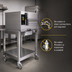 Thumbnail image #4 for AccuTemp Evolution E3 SGL Electric Connectionless Boilerless 3-Pan Convection Steamer, Stand-Mounted, 208/240V Dual Voltage