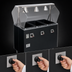 Thumbnail image #4 for Vollrath 2-Series Affordable Portable Deluxe 3-Well Mobile Hot Food Station with Breath Guard and Lights