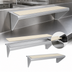 Thumbnail image #4 for 60-Inch x 7-Inch Stainless Steel Cutting Board Accessory with Sani-TUFF Rubber Insert